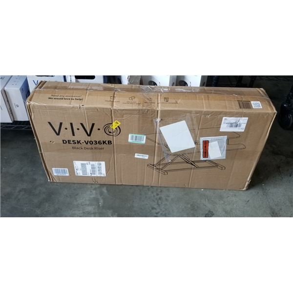 VIVO BLACK DESK RISER