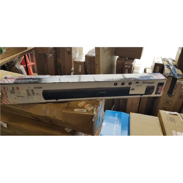 TOSHIBA 2.1 CHANNEL SOUNDBAR W/ BUILT IN SUB - TESTED WORKING, RETAIL $89