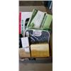 Image 1 : TRAY OF ITEMS INCLUDING 3 TIRTIR PURE VITAMIN C24 SERUMS, AURAE AFRICAN NET SPONGE, 2 ADAMSON SCALES
