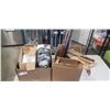 Image 1 : 2 BOXES OF ASSORTED MODERN AND NEW DECOR