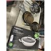 Image 1 : BOX OF HENKLES FRYING PANS