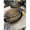 Image 3 : BOX OF HENKLES FRYING PANS