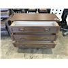 Image 3 : VINTAGE 6 DRAWER DRESSER