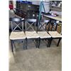 Image 1 : 4 IKEA INGOLF DINING CHAIRS