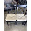 Image 2 : 4 IKEA INGOLF DINING CHAIRS