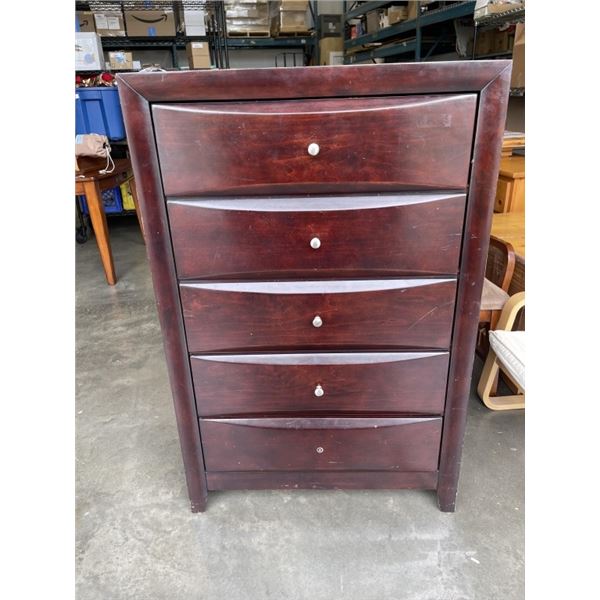 5 DRAWER HIGH BOY DRESSER