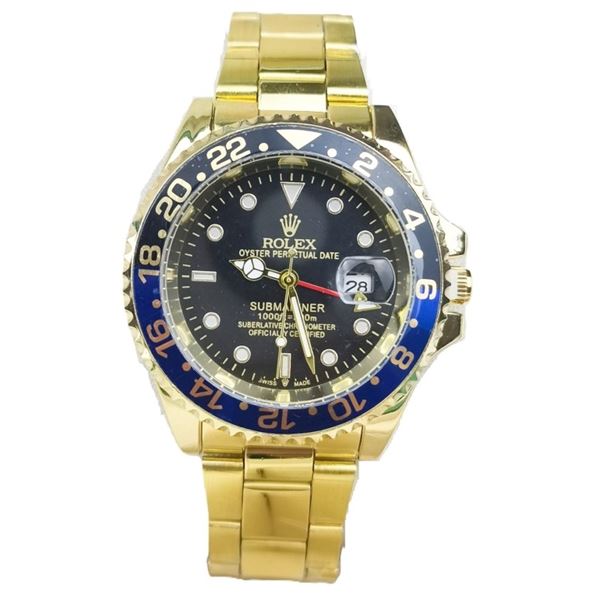 ROLEX SUBMARINER BLACK DIAL BLACK/ BLUE BEZEL - UNAUTHENTIC