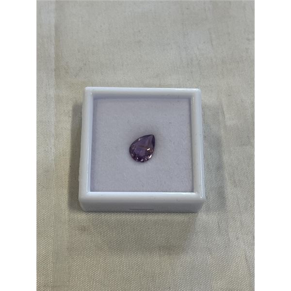 NEW 2.0CT NATURAL ROYAL AMETHYST, UNTREATED, PEAR CUT, RETAIL $130