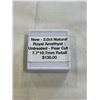 Image 3 : NEW 2.0CT NATURAL ROYAL AMETHYST, UNTREATED, PEAR CUT, RETAIL $130