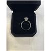 Image 4 : NEW S925 2.0CT SIMULATED DIAMOND (CZ) SOLITAIRE RING, SIZE 7, MOUNTED IN 925 STERLING SILVER W/ WHIT