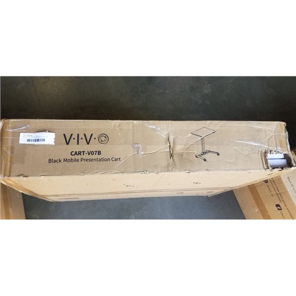 VIVO BLACK MOBILE PRESENTATION CART