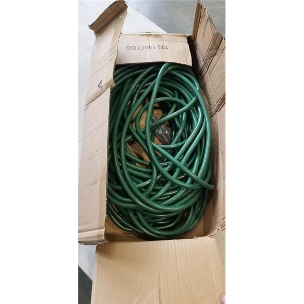 LIFE SUPPLY GREEN EXTENSION CORD. APPROX 75 FEET. 12AWG