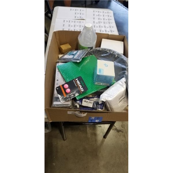 TRAY OF AMAZON OVERSTOCK INCLUDING DIMJ DRAWER ORGANISER SOCK STORAGE, HEAD PRO DAMP, TP-LINK 5 PORT