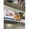 Image 1 : PICASSO MAGNET TILES AND BATTLE ACADEMY GAM, ASSORTED DOLLS
