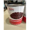 Image 2 : 2.84L DARK RED KIDNEY BEANS, 2.84L KERNEL CORN, AND 1L VALENTINA HOT SAUCE