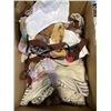 Image 3 : 2 BOXES OF ASSORTED NEW SCARVES, CLOTHING ETC