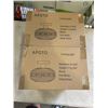 Image 1 : 2 NEW APOTO IRON BODY CLEAR GLASS CEILING LIGHTS