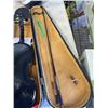 Image 4 : CASED VINTAGE VIOLIN, ANTONIUS STRADIVARIUS, COPY, MAY HAVE BEEN PAINTED