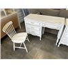 Image 2 : FRENCH PROVINCIAL DESK AND CHAIR