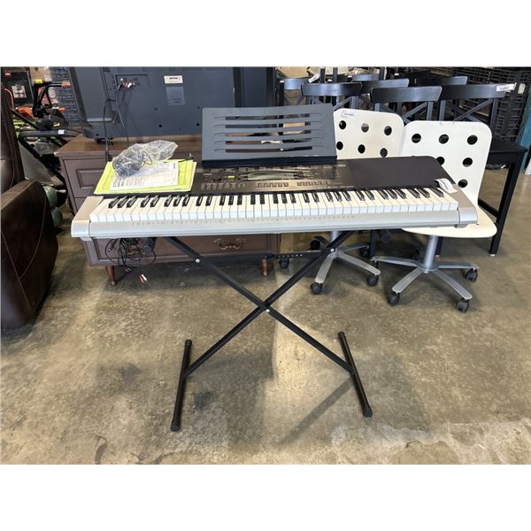 CASIO ELECTRIC KEYBAORD WITH STAND
