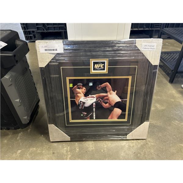 UFC FRAMED COLLECTOR PHOTO