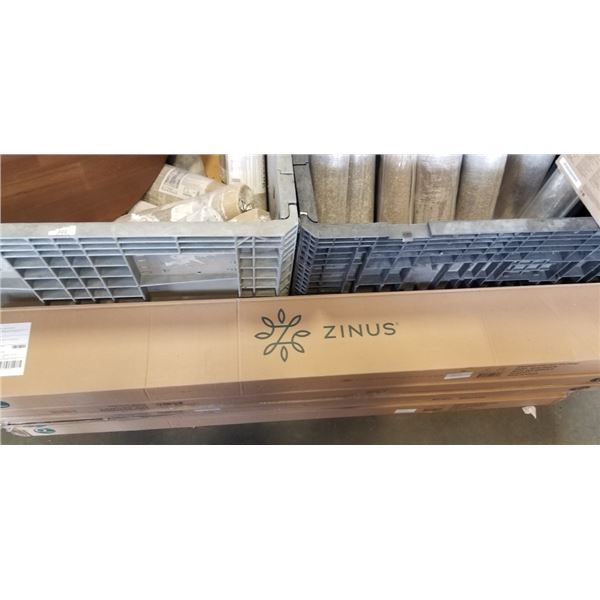BRAND NEW QUEENSIZE PLATFORM BEDS - RAILS AND SLATES, NO FEET,