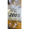 Image 2 : NEW HEAVY DUTY LIGHTED 200FT YELLOW EXTENSION CORD. 12AWG/3C