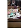 Image 2 : TRAY OF BEAUTY ITEMS INCLUDING MOFAJANG HAIR COLOR, FOCIPEYSA LASHES, SUNLAND REUSABLE TONER PADS, M