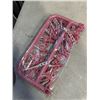 Image 3 : 3 NEW CLIP & DRIP HANGER CLOTHES HANGER DRYING RACK (32 CLIPS, PINK)
