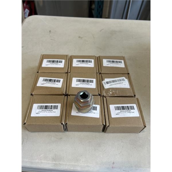 10 NEW 1.5 INCH BATHTUB DRAIN REMOVER TOOLS