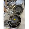 Image 2 : BOX OF GREEN PAN FRYING PANS