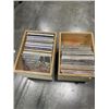 Image 1 : 2 ROLLING CRATES OF ASSORTED VINTAGE RECORDS