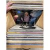 Image 2 : 2 ROLLING CRATES OF ASSORTED VINTAGE RECORDS