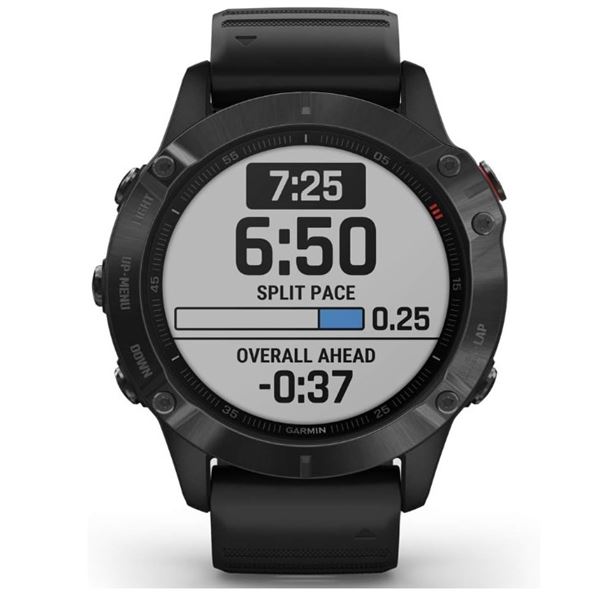 GARMIN FENIX 6 PRO SOLAR POWERED MULTISPORT GPS SMARTWATCH - TESTED WORKING, RETAIL $899