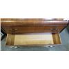 Image 5 : ANTIQUE WATERFALL 3 DRAWER DRESSER WITH MIRROR