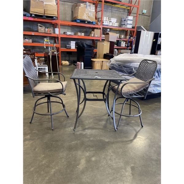 3 PC BAR HEIGHT PATIO SET