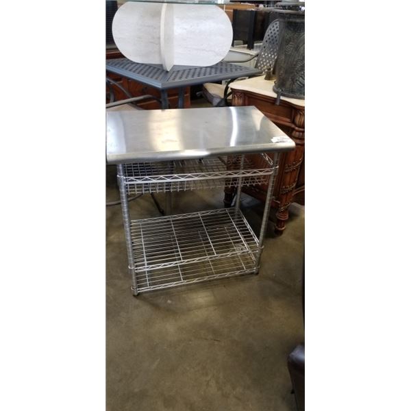 STAINLESS TOP WIRE RACK