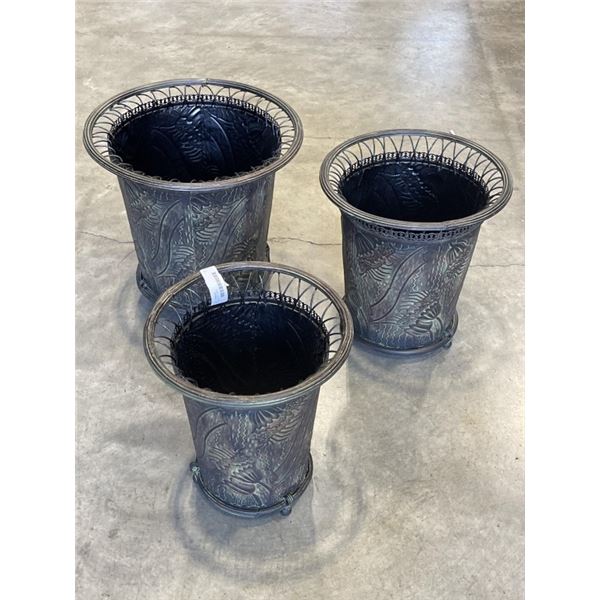 3PC PLANT POTS
