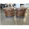 Image 1 : PAIR OF 2 DRAWER NIGHT STANDS