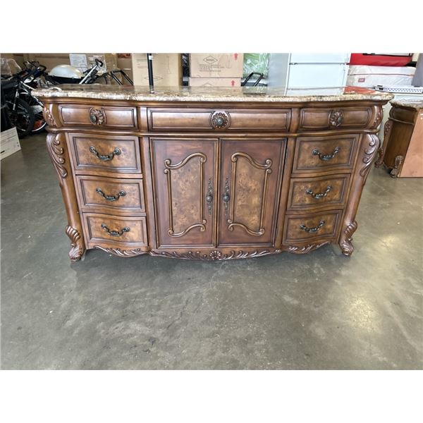 9 DRAWER 2 DOOR SERVING CABINET