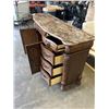 Image 5 : 9 DRAWER 2 DOOR SERVING CABINET