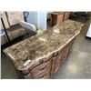 Image 7 : 9 DRAWER 2 DOOR SERVING CABINET