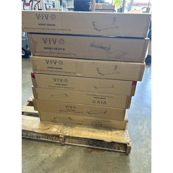 7 VARIOUS VIVO KEYBOARD TRAYS