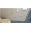 Image 4 : VIVO RUSTIC VINTAGE BROWN 48X30 INCH UNIVERSAL TABLE TOP FOR SIT STAND DESK FRAME AND VIVO WHITE ELE
