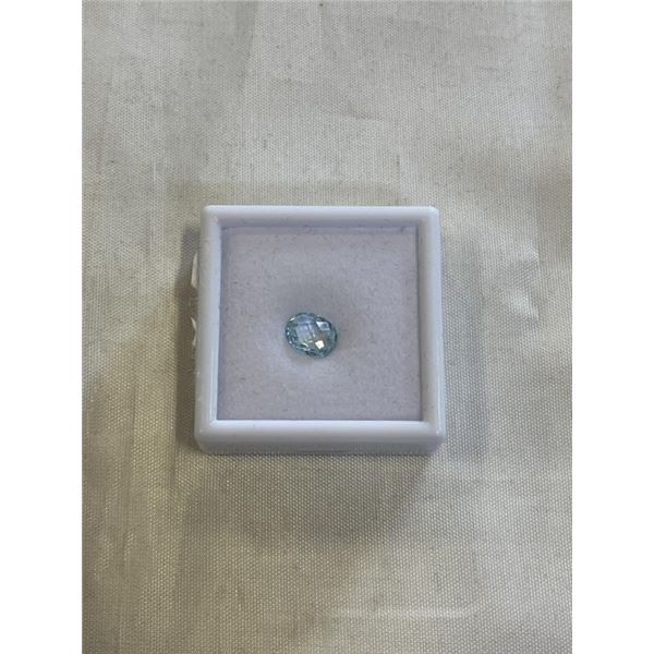 NEW 2.3CT NATURAL SWISS BLUE TOPAZ, UNTREATED, OVAL CUT, RETAIL $290
