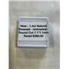 Image 2 : NEW 1.4CT NATURAL EMERALD, UNTREATED, ROUNT CUT, RETAIL $390