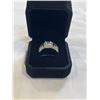 Image 3 : NEW S925 1.0CT SIMULATED DIAMOND (CZ) MANS RING, RESIZEABLE, MOUNTED IN 925 STERLING SILVER W/ WHITE
