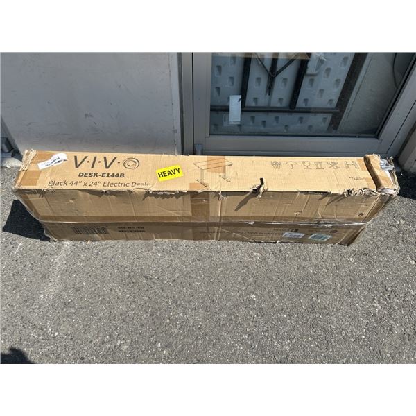 VIVO BLACK 44" X 24" ELECTRIC DESK