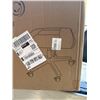 Image 2 : VIVO BLACK 2 IN 1 FOOTREST & ERGONOMIC DESK STOOL