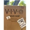 Image 3 : VIVO BLACK 2 IN 1 FOOTREST & ERGONOMIC DESK STOOL